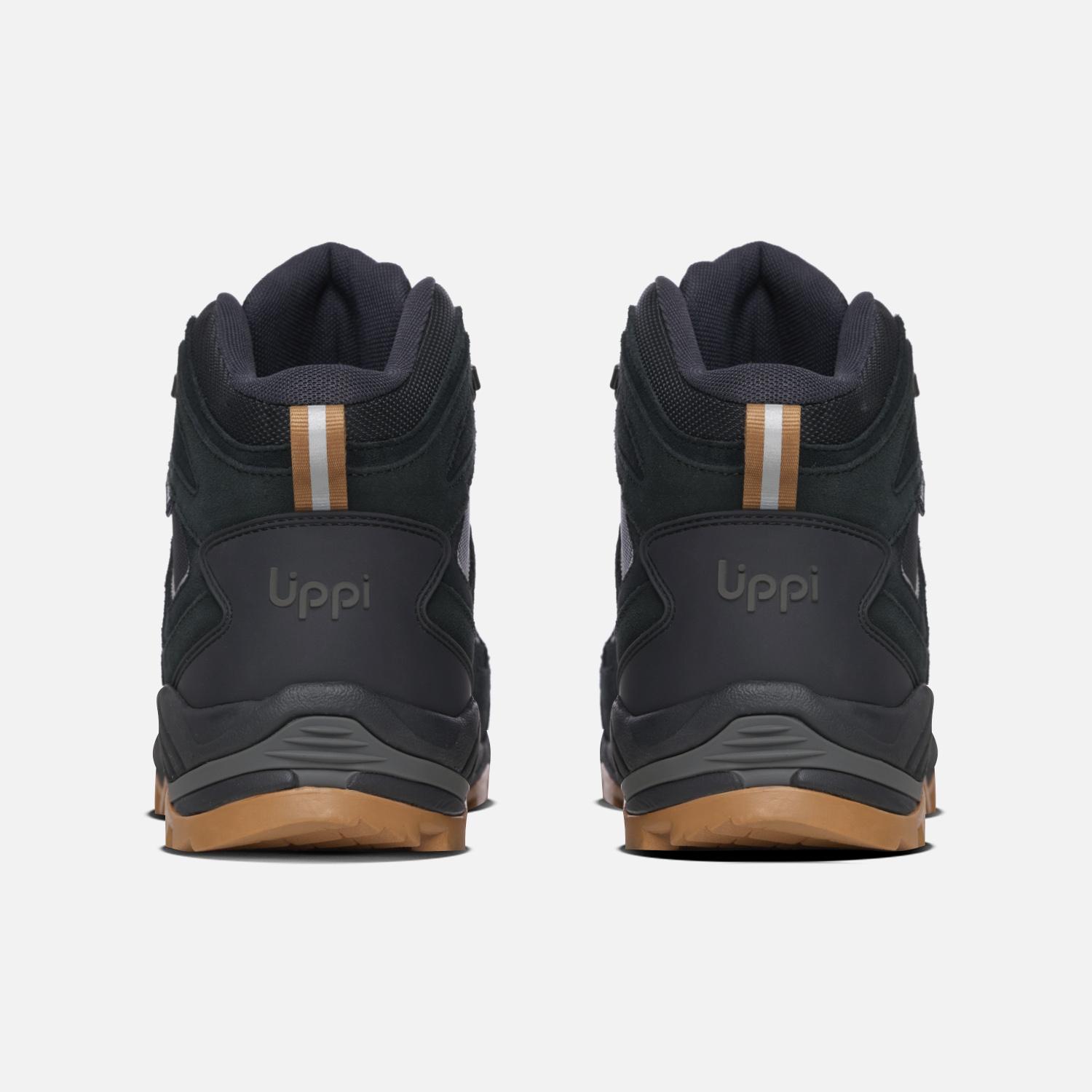 BOTIN HOMBRE PUELO CS HI NEGRO / CAFE LIPPI I26 - 5