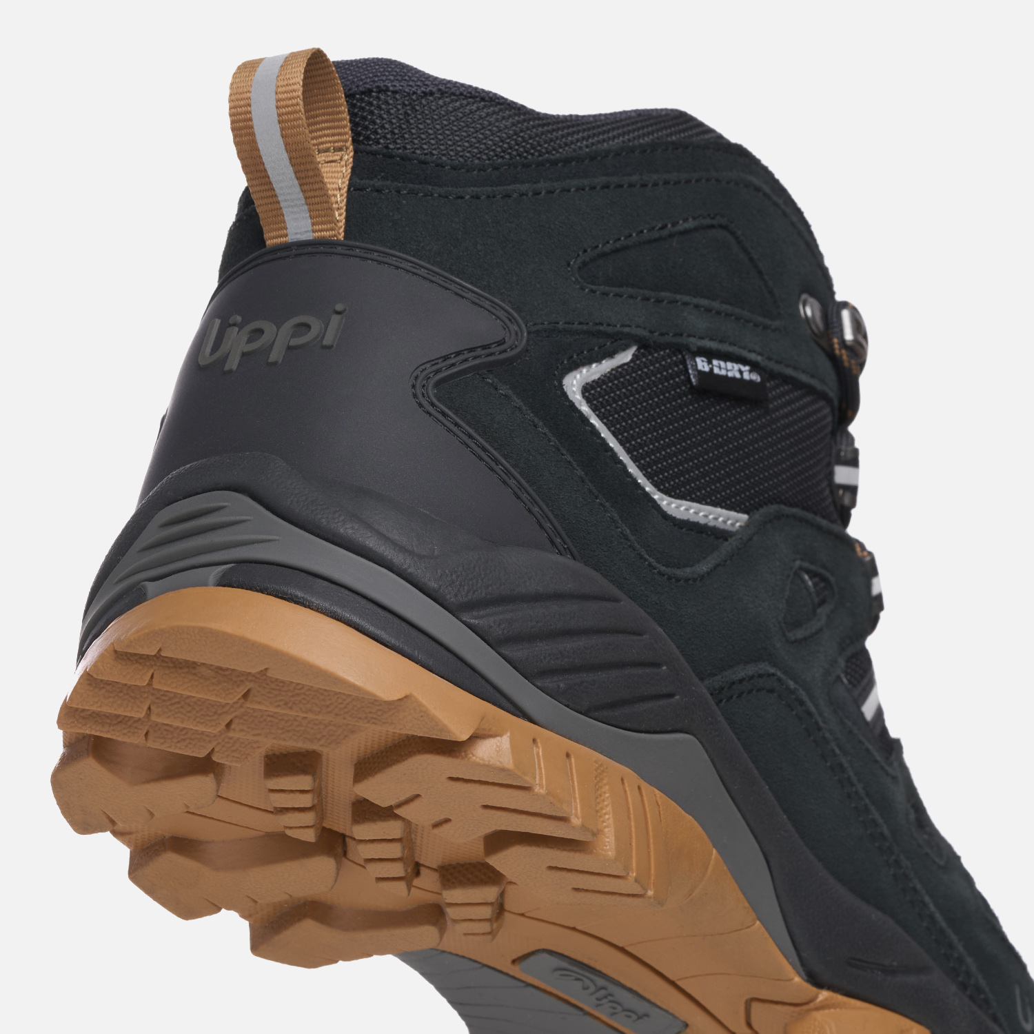 BOTIN HOMBRE PUELO CS HI NEGRO / CAFE LIPPI I26 - 8