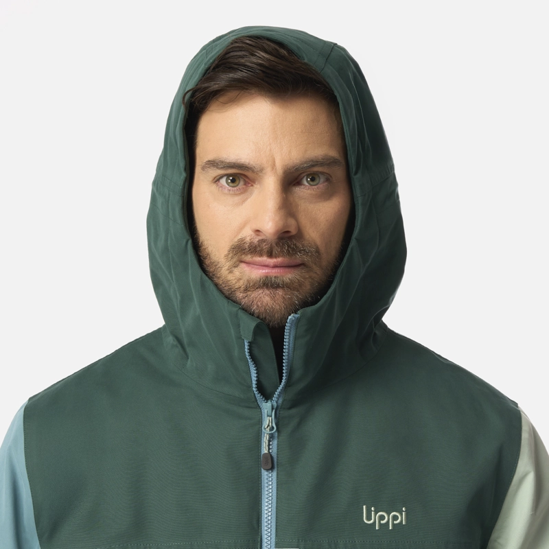 CHAQUETA HOMBRE CITIZEN WARM B-DRY HOODY JACKET PETROLEO LIPPI I26 - 4
