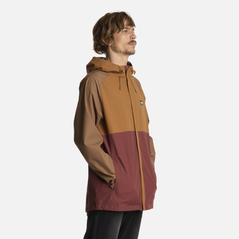 CHAQUETA HOMBRE VIENTO NORTE MOSTAZA HAKA HONU I26 - 2