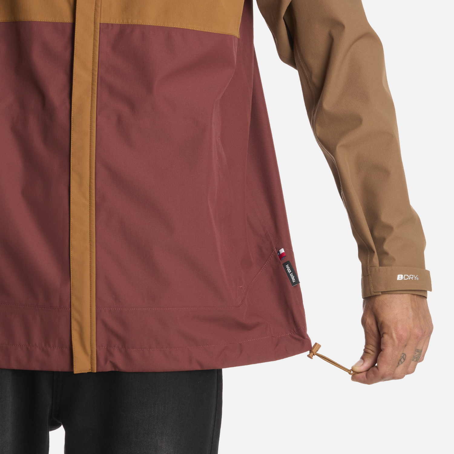 CHAQUETA HOMBRE VIENTO NORTE MOSTAZA HAKA HONU I26 - 6