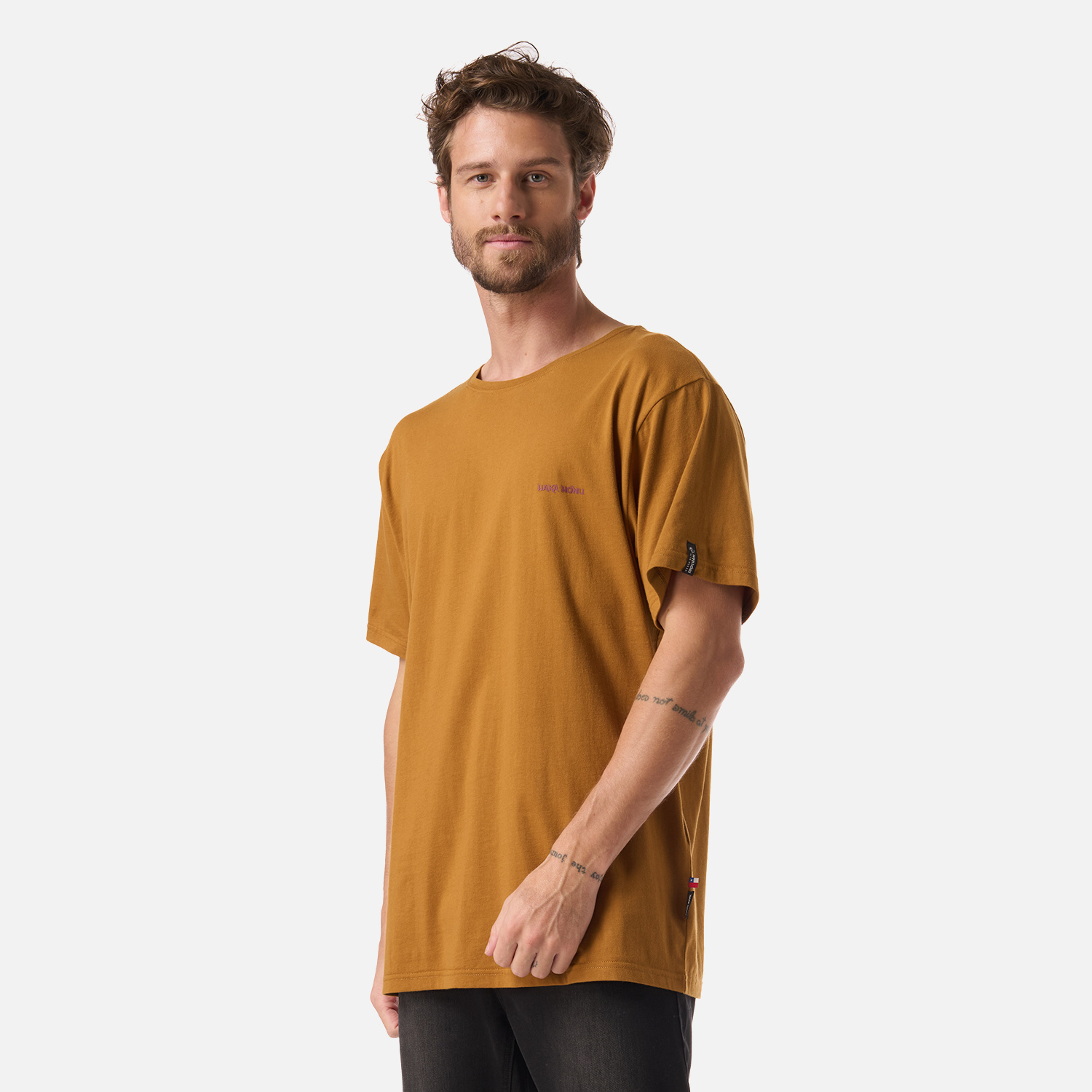POLERA HOMBRE HAKA MOSTAZA HAKA HONU - 3