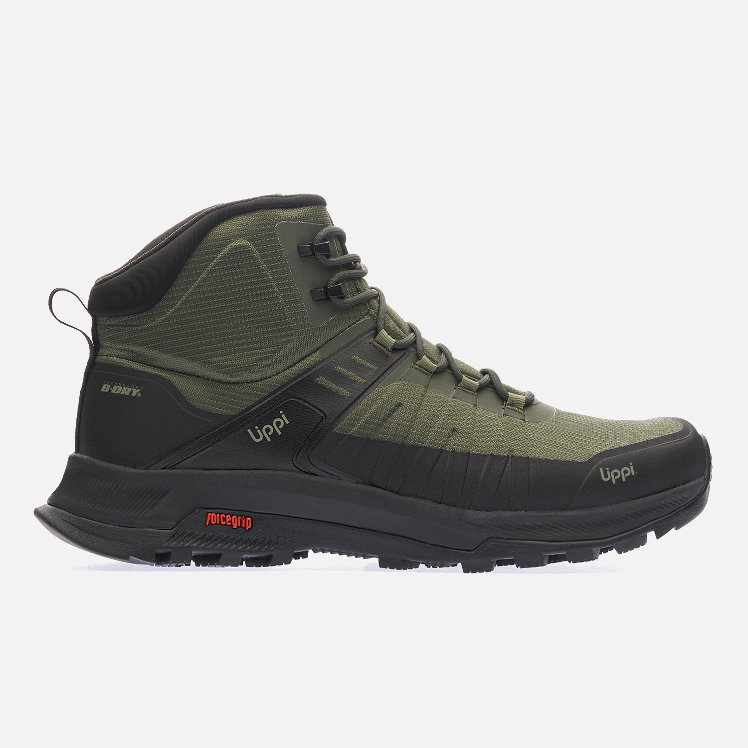 ZAPATILLA HOMBRE VULCANO IRON STONE MID B-DRY VERDE MUSGO LIPPI I26 - 1
