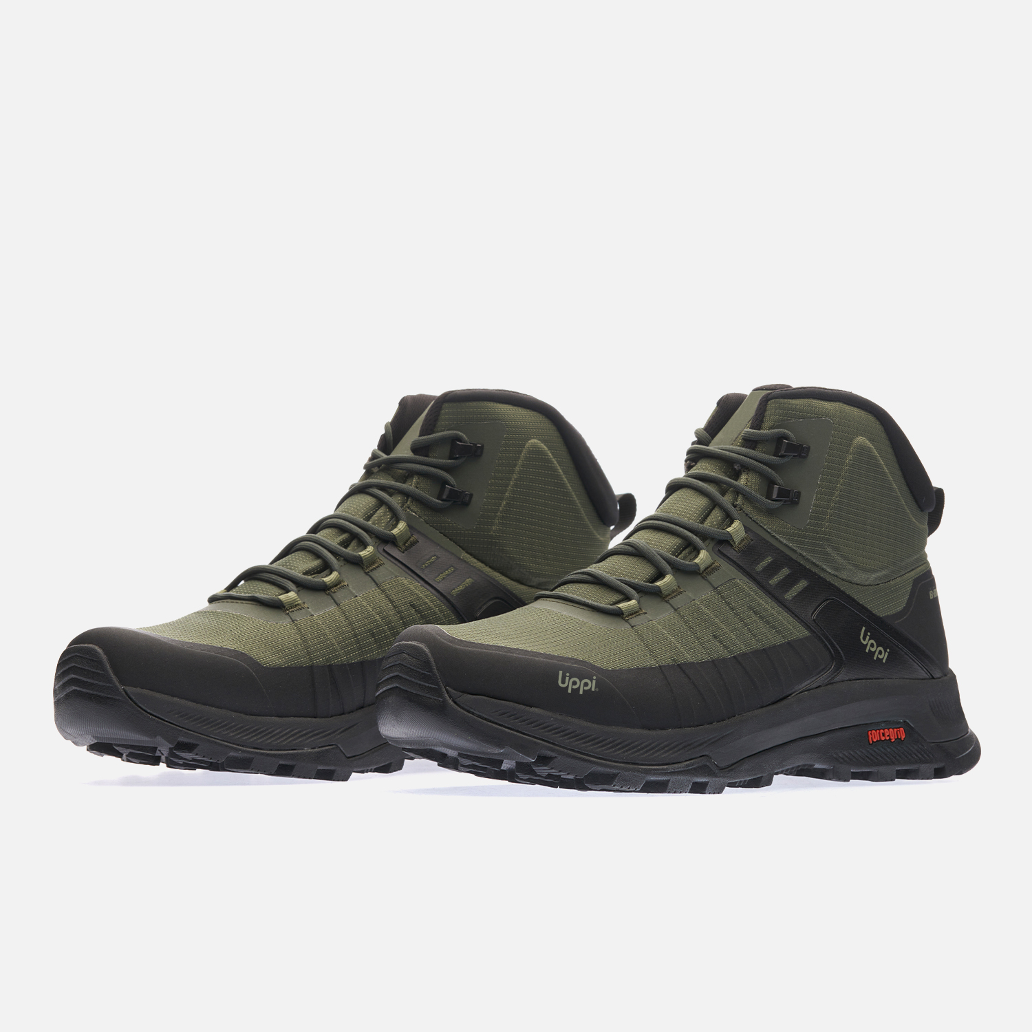 ZAPATILLA HOMBRE VULCANO IRON STONE MID B-DRY VERDE MUSGO LIPPI I26 - 3