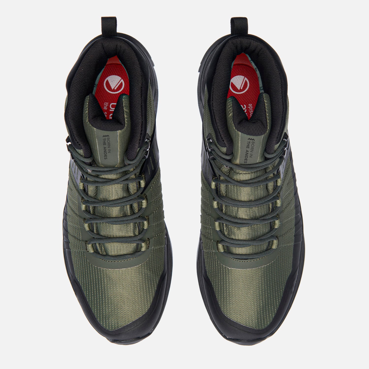 ZAPATILLA HOMBRE VULCANO IRON STONE MID B-DRY VERDE MUSGO LIPPI I26 - 7