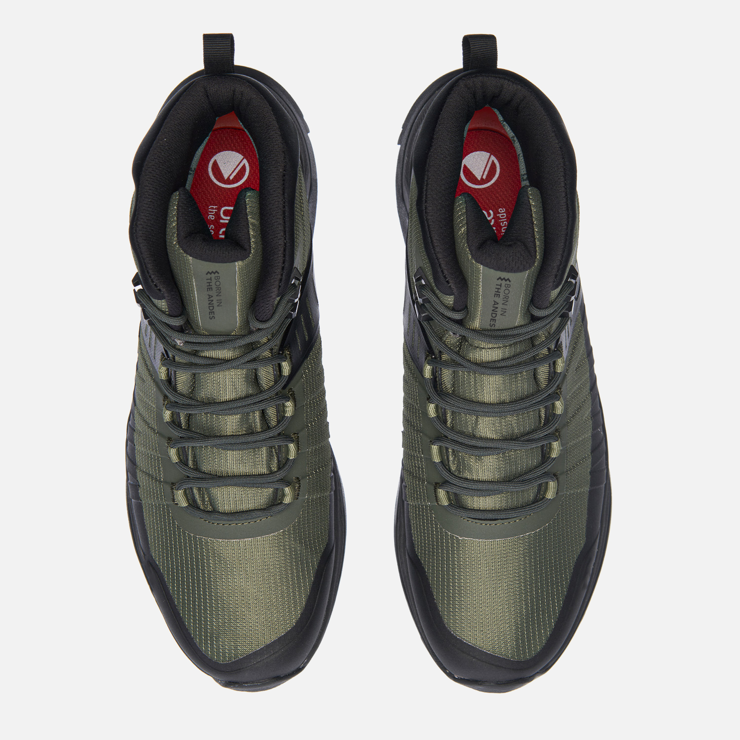 ZAPATILLA HOMBRE VULCANO IRON STONE MID B-DRY VERDE MUSGO LIPPI I26 - 7