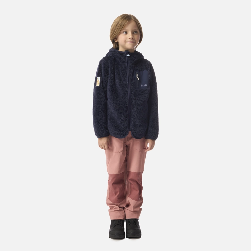 POLAR NIÑA BEAR SHAGGY-PRO HOODY JACKET AZUL MARINO LIPPI I26 - 6