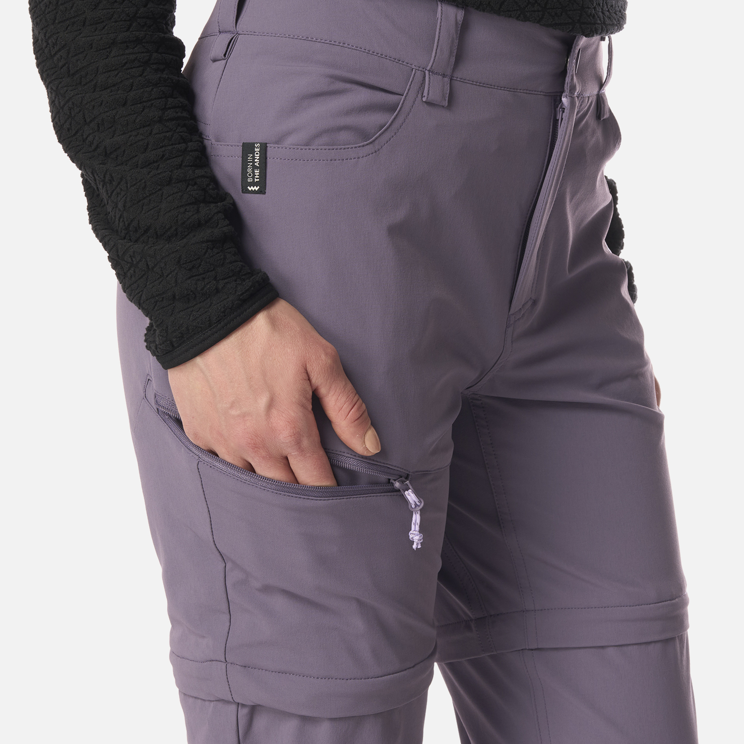 PANTALON MUJER BLACKLASH Q-DRY MIX-2 PANTS VIOLETA LIPPI I26 - 5