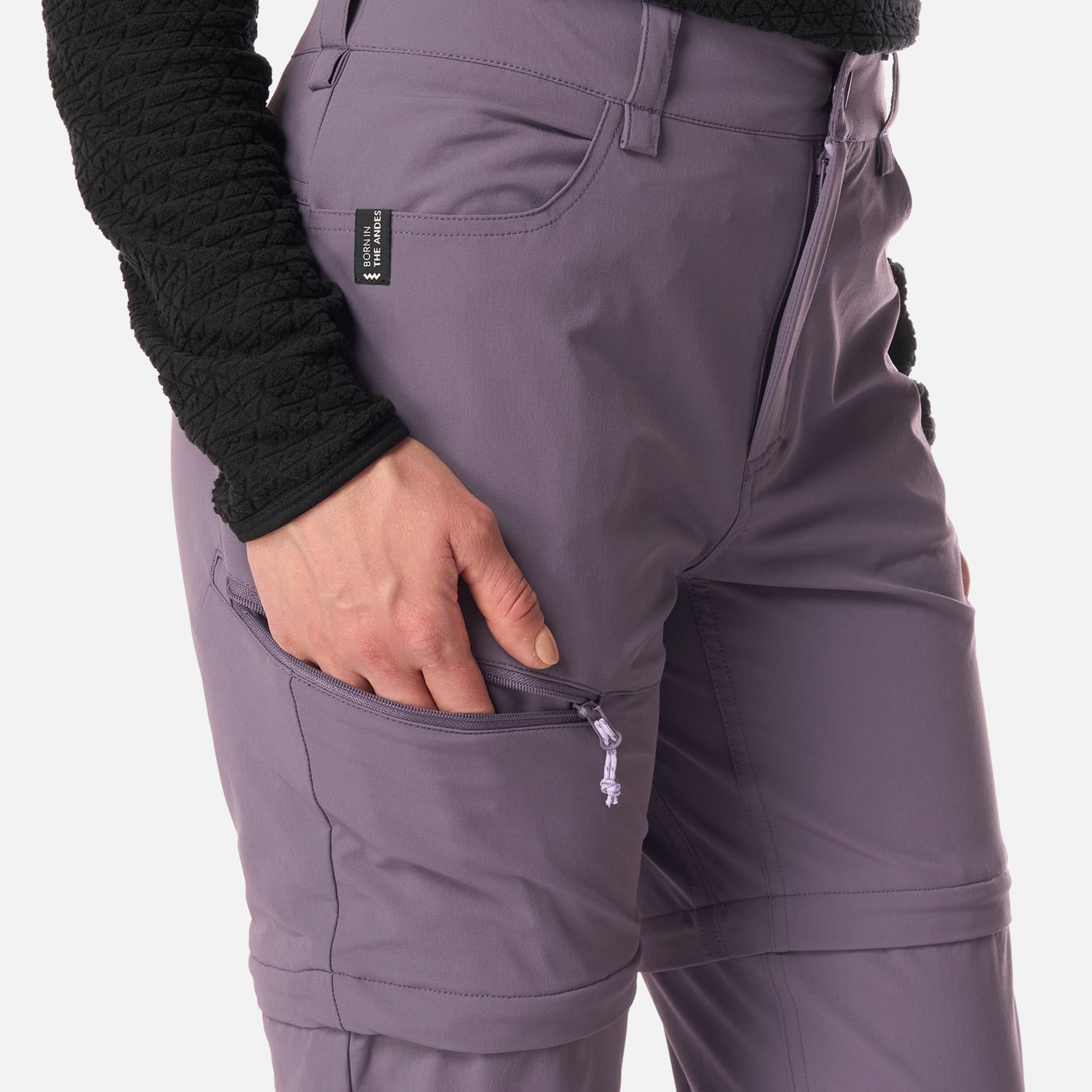 PANTALON MUJER BLACKLASH Q-DRY MIX-2 PANTS VIOLETA LIPPI I26 - 5