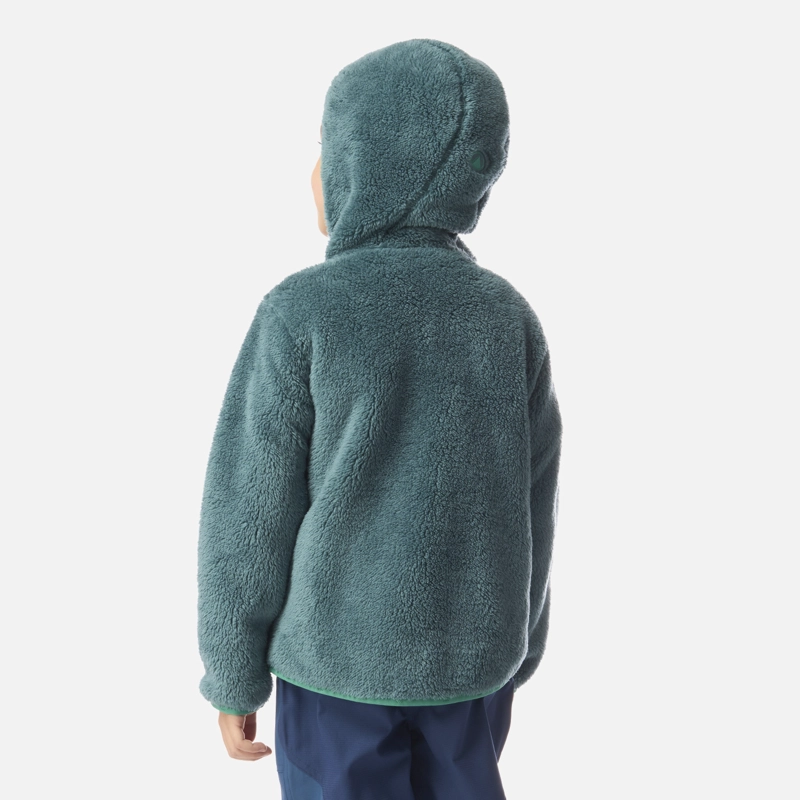 POLAR NIÑO BEAR SHAGGY-PRO HOODY JACKET PETROLEO CLARO LIPPI - 3