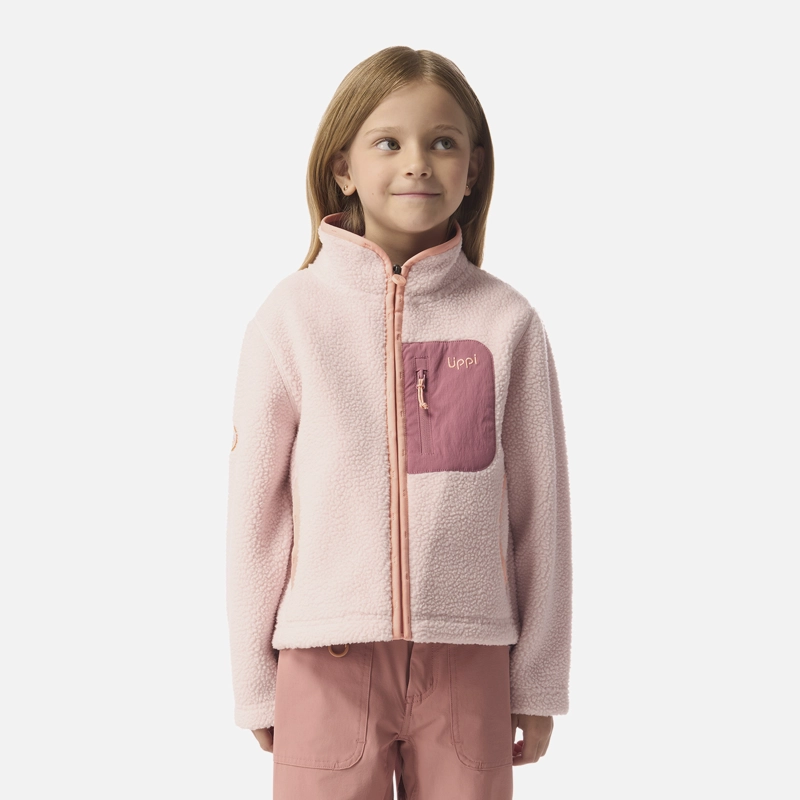 LIPPI POLAR NIÑA GLACIAR SHERPA-PRO JACKET ROSA CLARO LIPPI I26