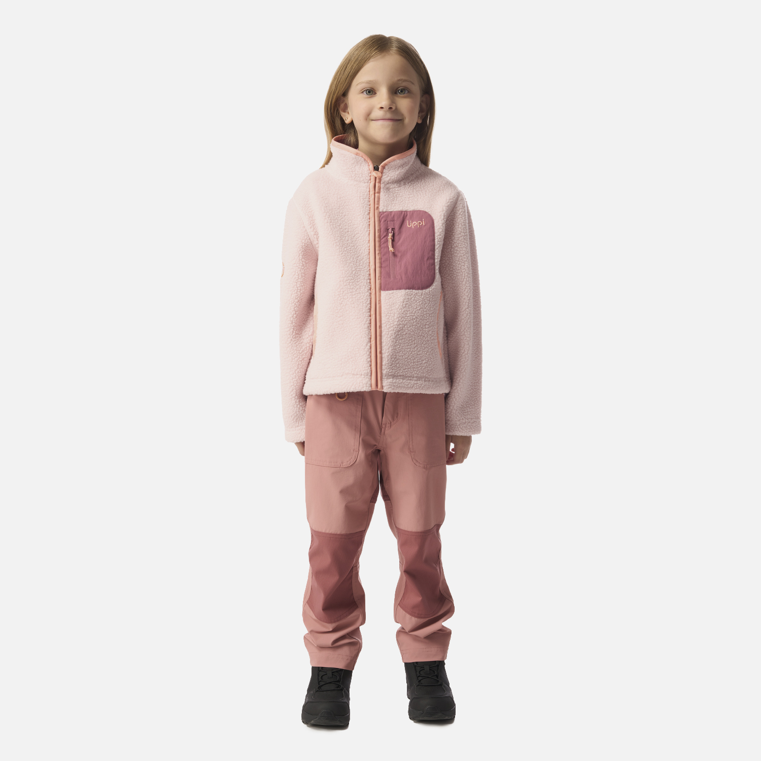 POLAR NIÑA GLACIAR SHERPA-PRO JACKET ROSA CLARO LIPPI I26 - 5