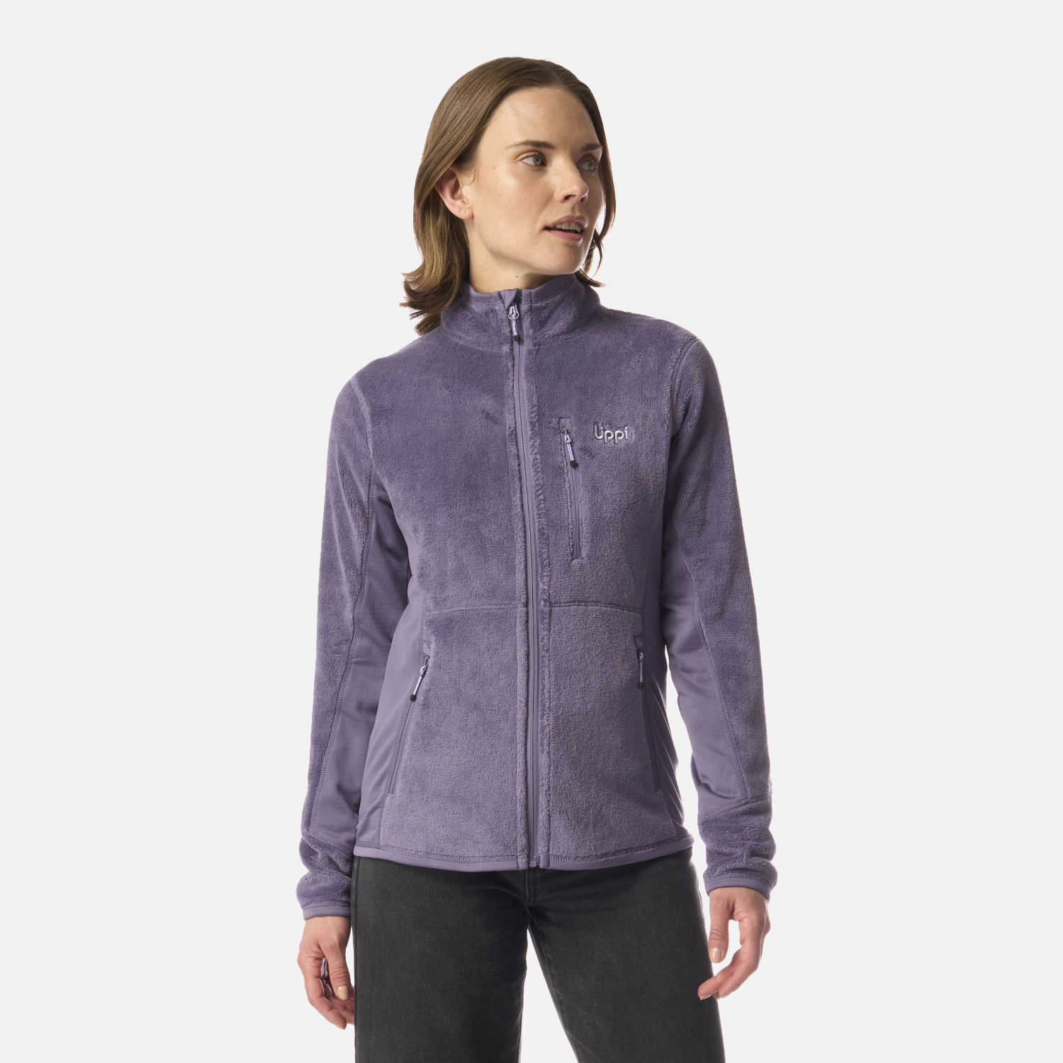 LIPPI POLAR MUJER NUMAN SHAGGY-PRO JACKET VIOLETA LIPPI I26