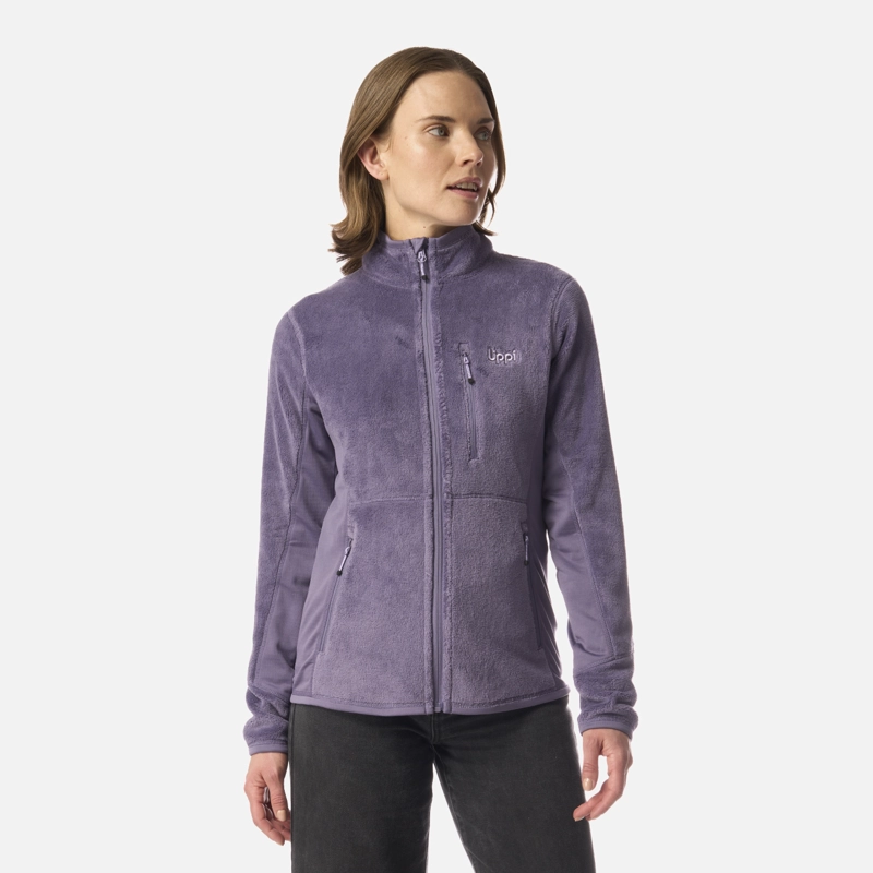 POLAR MUJER NUMAN SHAGGY-PRO JACKET VIOLETA LIPPI I26 - 1