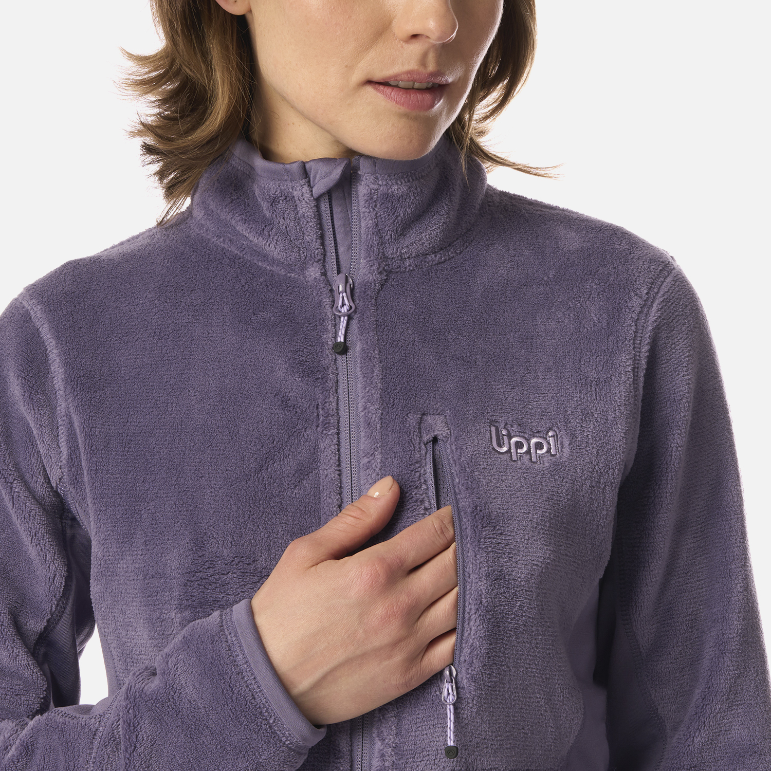 POLAR MUJER NUMAN SHAGGY-PRO JACKET VIOLETA LIPPI I26 - 4