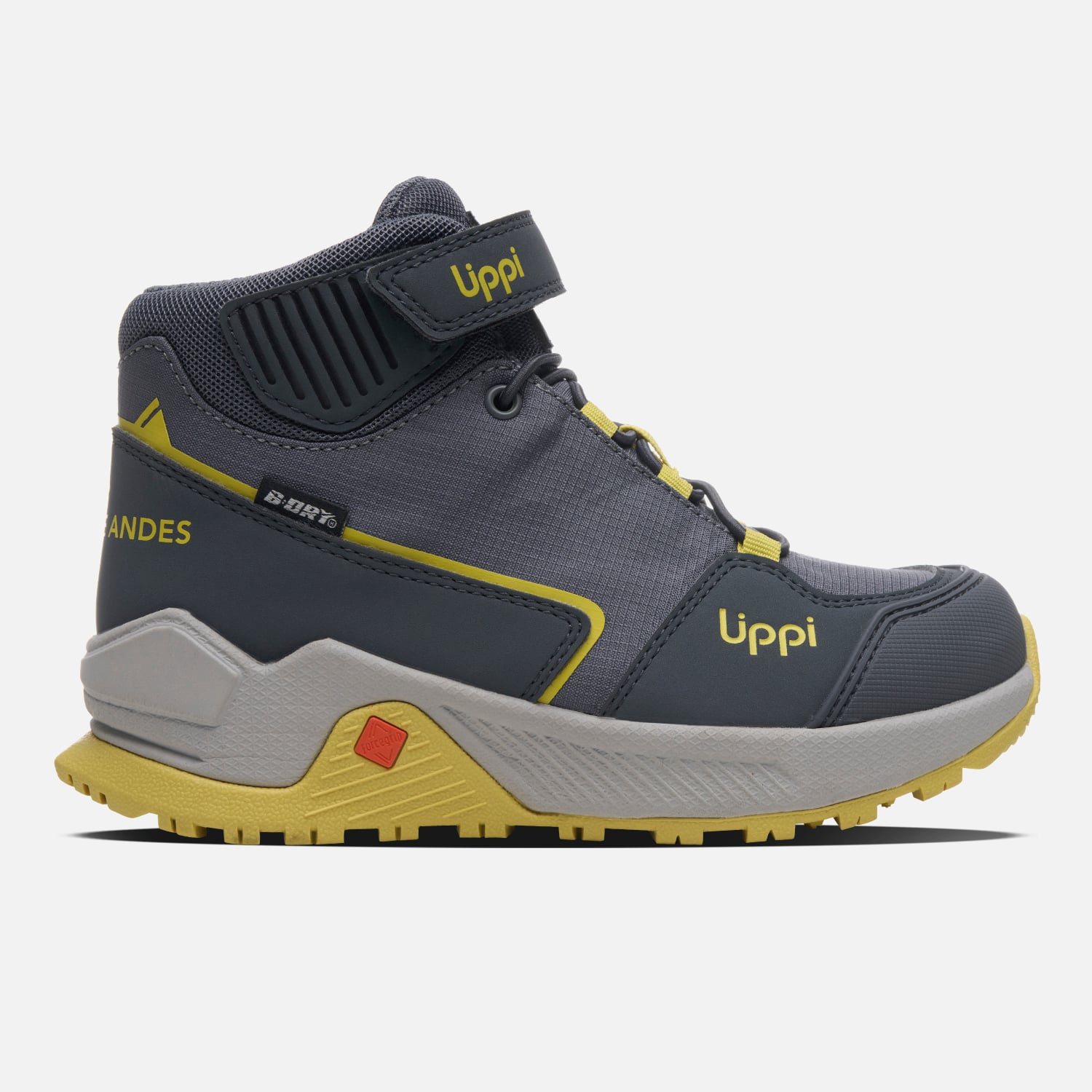 ZAPATILLA NIÑO MOTION MID KIDS B-DRY GRIS LIPPI I26 - 1