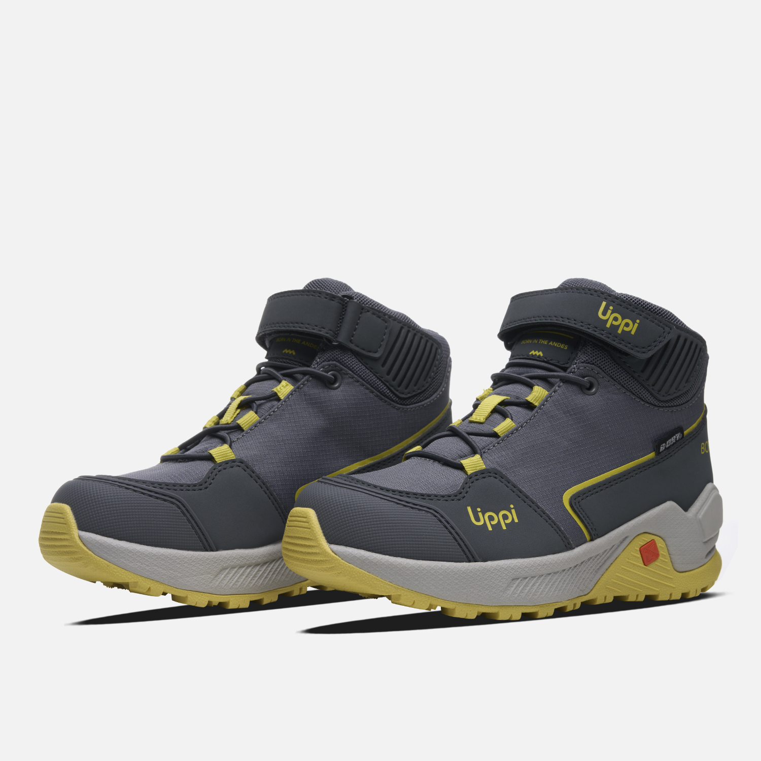 ZAPATILLA NIÑO MOTION MID KIDS B-DRY GRIS LIPPI I26 - 4