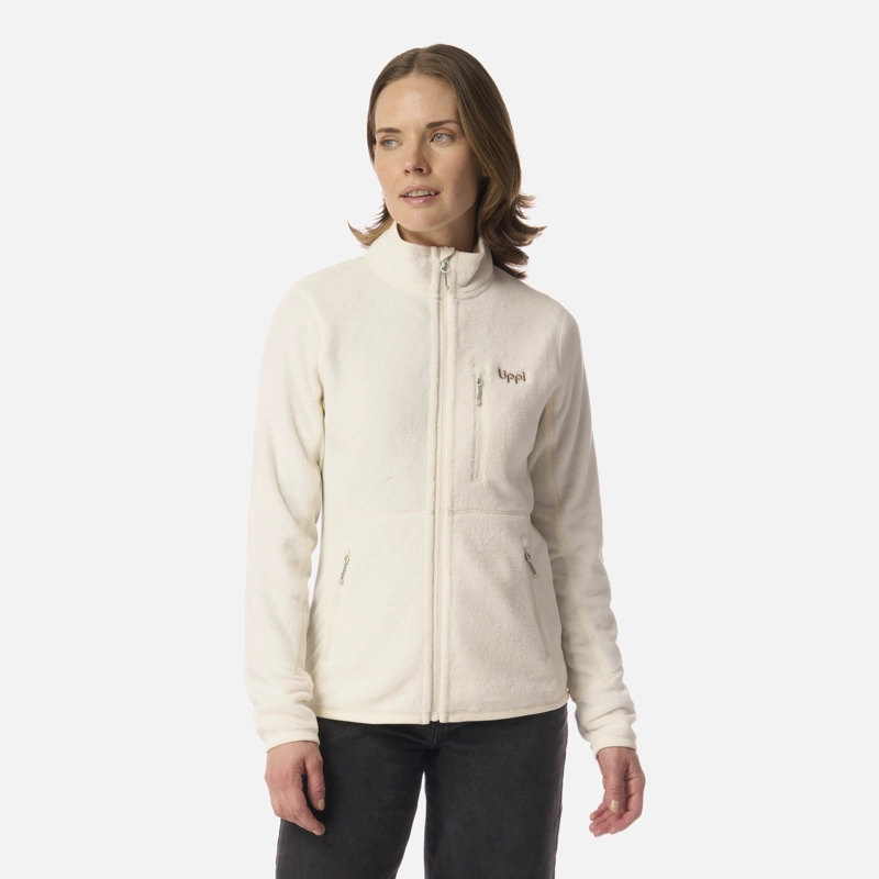 LIPPI POLAR MUJER NUMAN SHAGGY-PRO JACKET CREMA LIPPI I26