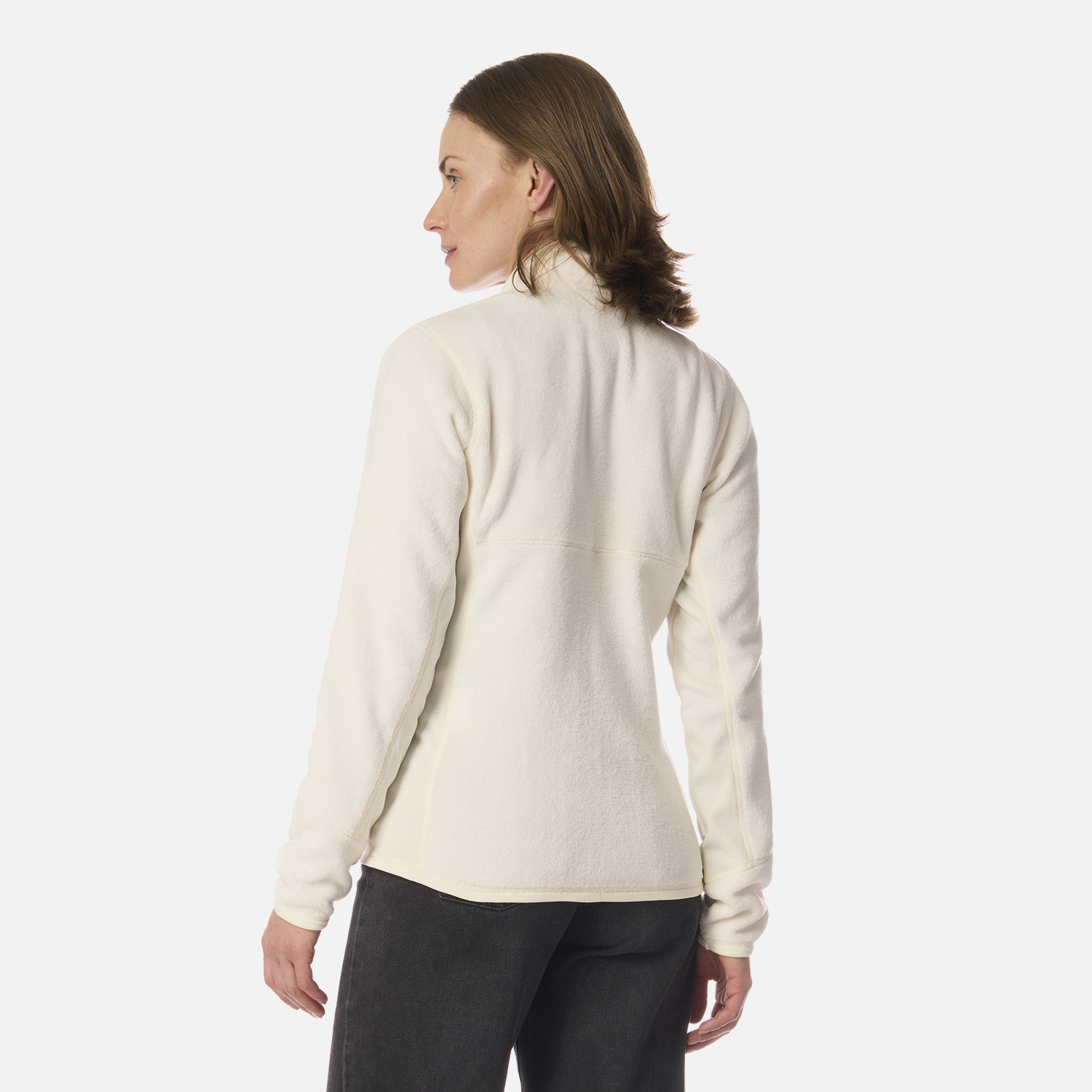 POLAR MUJER NUMAN SHAGGY-PRO JACKET CREMA LIPPI I26 - 3