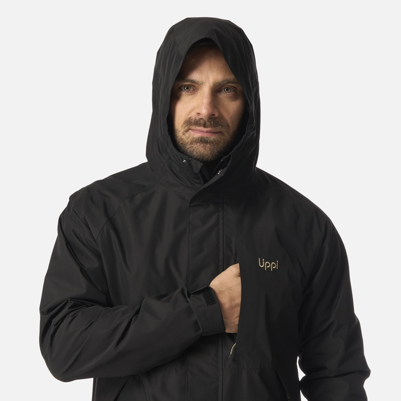 CHAQUETA HOMBRE LAKE FUSION 3 B-DRY JACKET NEGRO LIPPI - 5