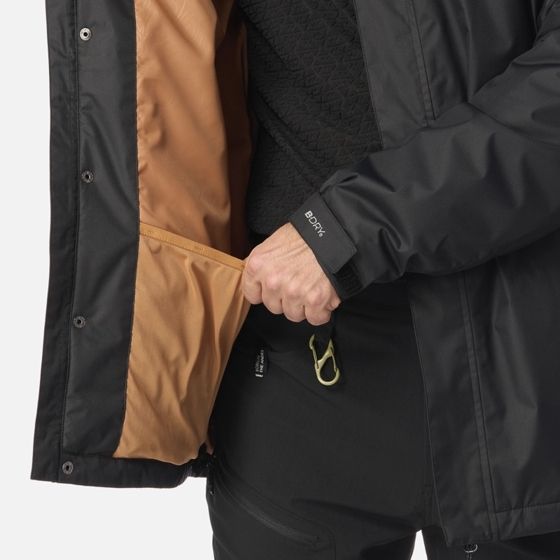 CHAQUETA HOMBRE SUNTRA STEAM-PRO HOODY JACKET NEGRO LIPPI I26 - 7