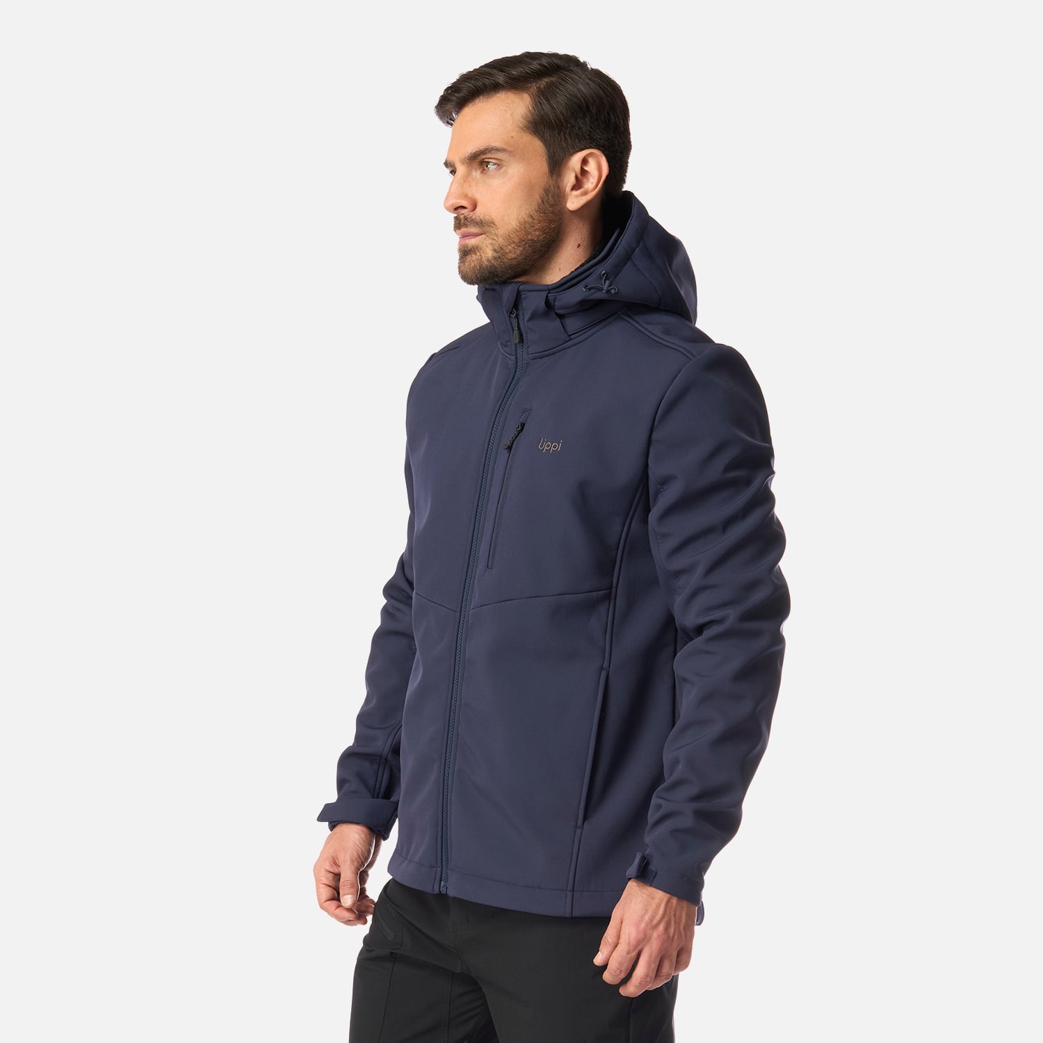CHAQUETA HOMBRE MACAYA SOFTSHELL HOODY JACKET AZUL MARINO LIPPI I26 - 2