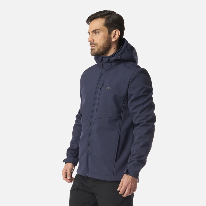 CHAQUETA HOMBRE MACAYA SOFTSHELL HOODY JACKET AZUL MARINO LIPPI I26 - 2