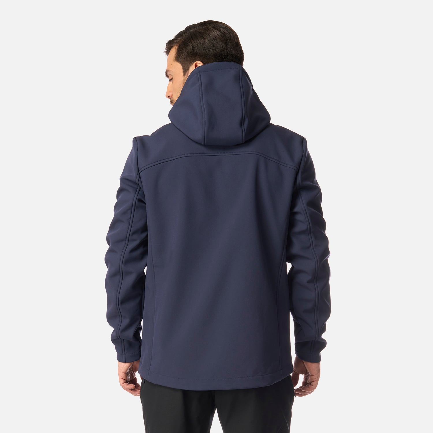 CHAQUETA HOMBRE MACAYA SOFTSHELL HOODY JACKET AZUL MARINO LIPPI I26 - 3