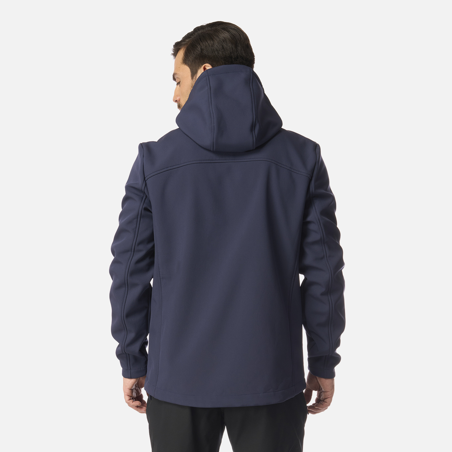CHAQUETA HOMBRE MACAYA SOFTSHELL HOODY JACKET AZUL MARINO LIPPI I26 - 3