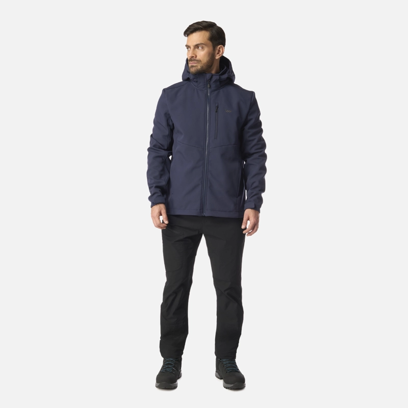 CHAQUETA HOMBRE MACAYA SOFTSHELL HOODY JACKET AZUL MARINO LIPPI I26 - 9