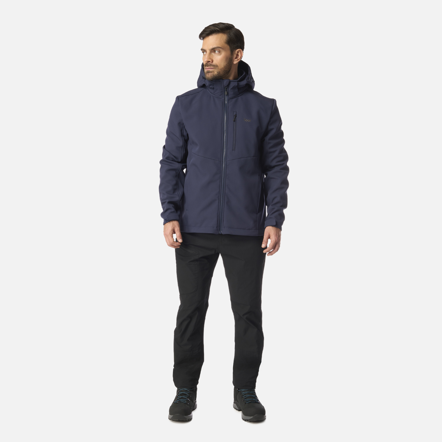 CHAQUETA HOMBRE MACAYA SOFTSHELL HOODY JACKET AZUL MARINO LIPPI I26 - 9