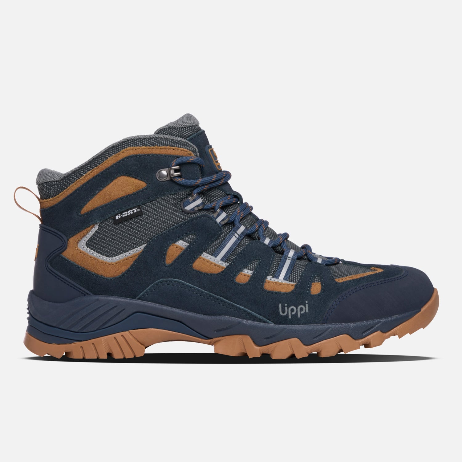 BOTIN HOMBRE PUELO CS HI AZUL / CAFE LIPPI I26 - 1