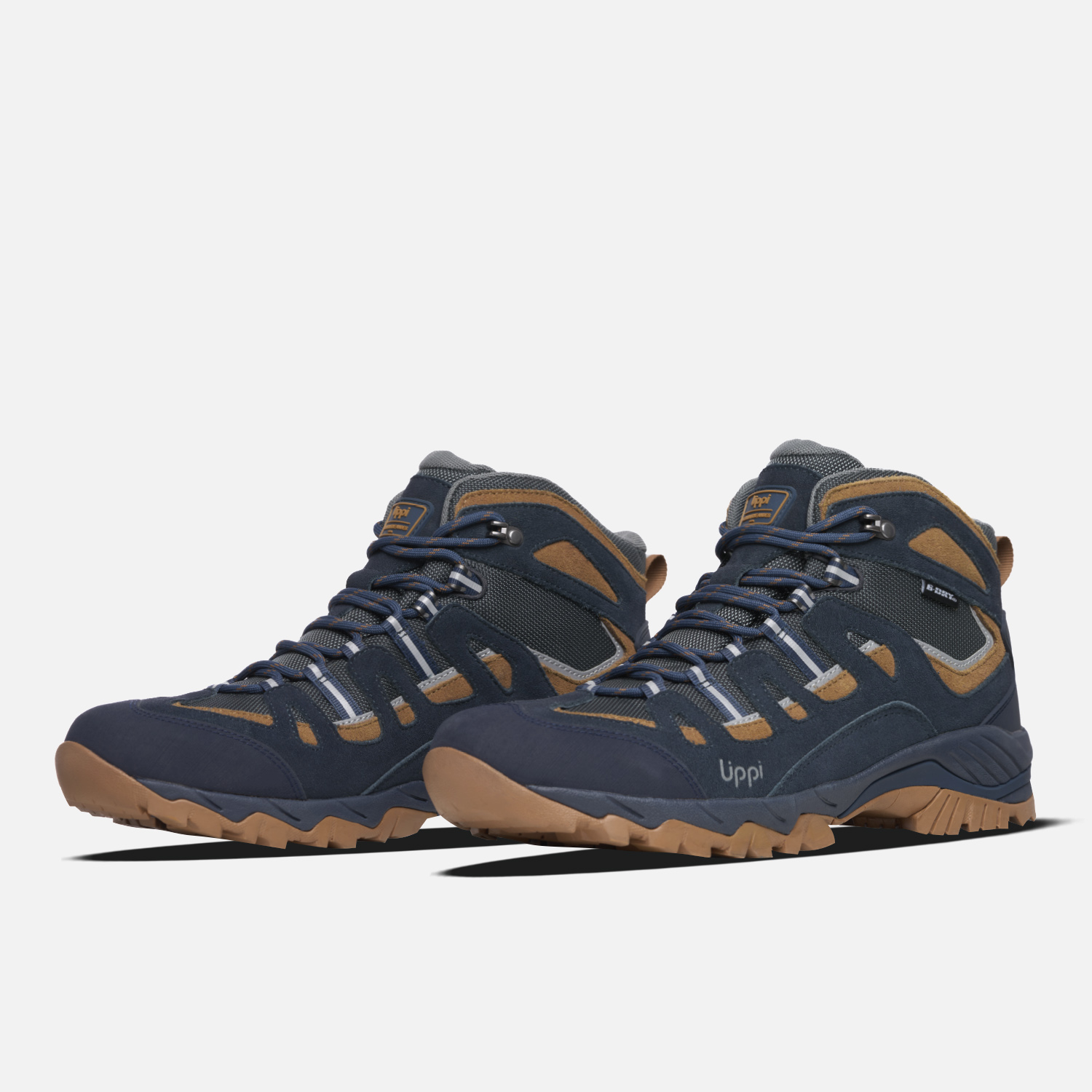 BOTIN HOMBRE PUELO CS HI AZUL / CAFE LIPPI I26 - 4