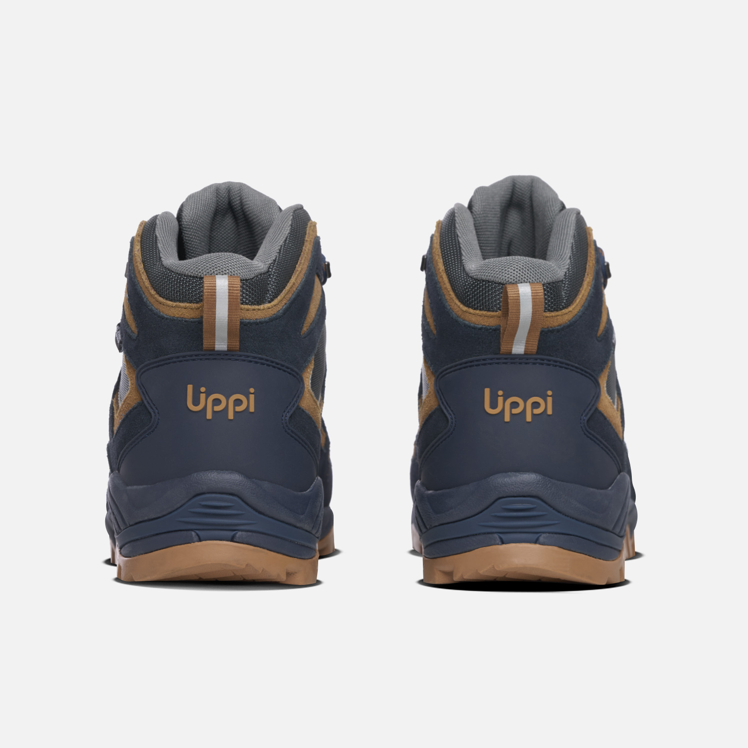 BOTIN HOMBRE PUELO CS HI AZUL / CAFE LIPPI I26 - 6
