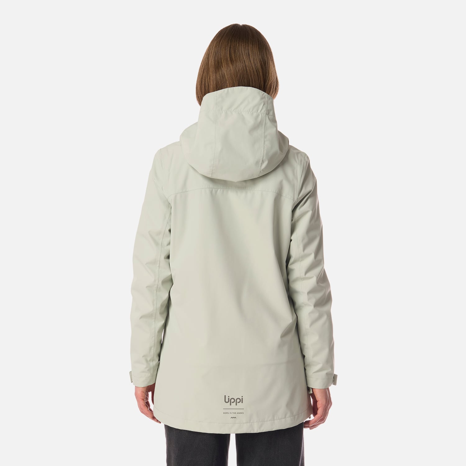 CHAQUETA MUJER LAKE FUSION 3 B-DRY JACKET VERDE AGUA LIPPI I26 - 3