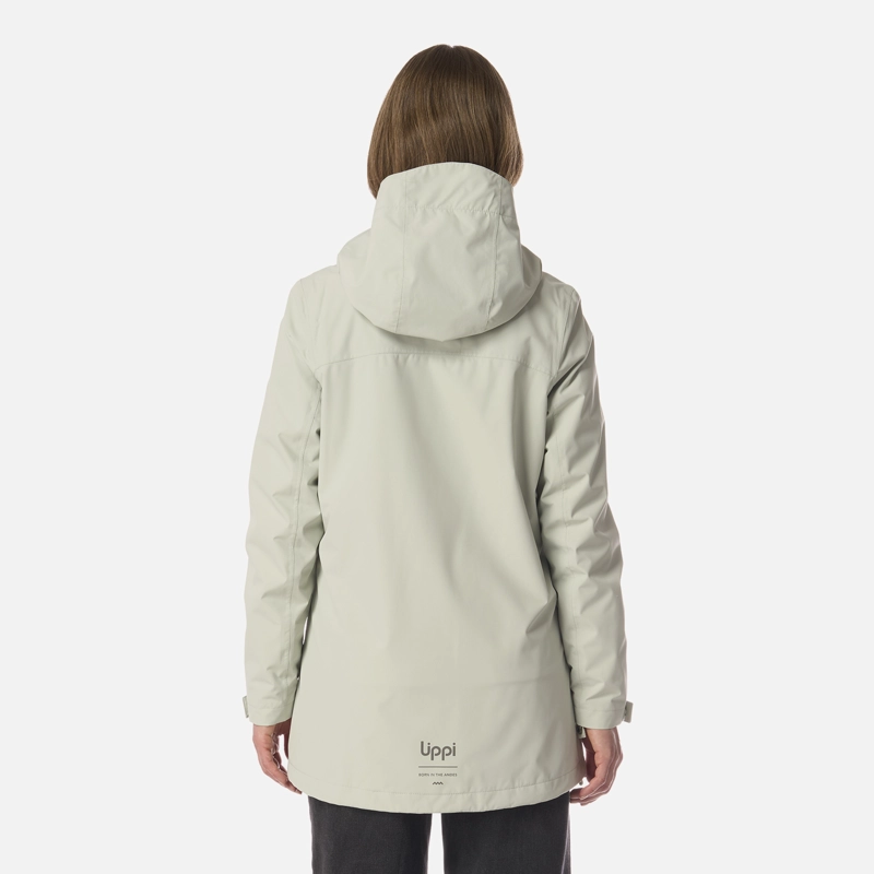 CHAQUETA MUJER LAKE FUSION 3 B-DRY JACKET VERDE AGUA LIPPI I26 - 3