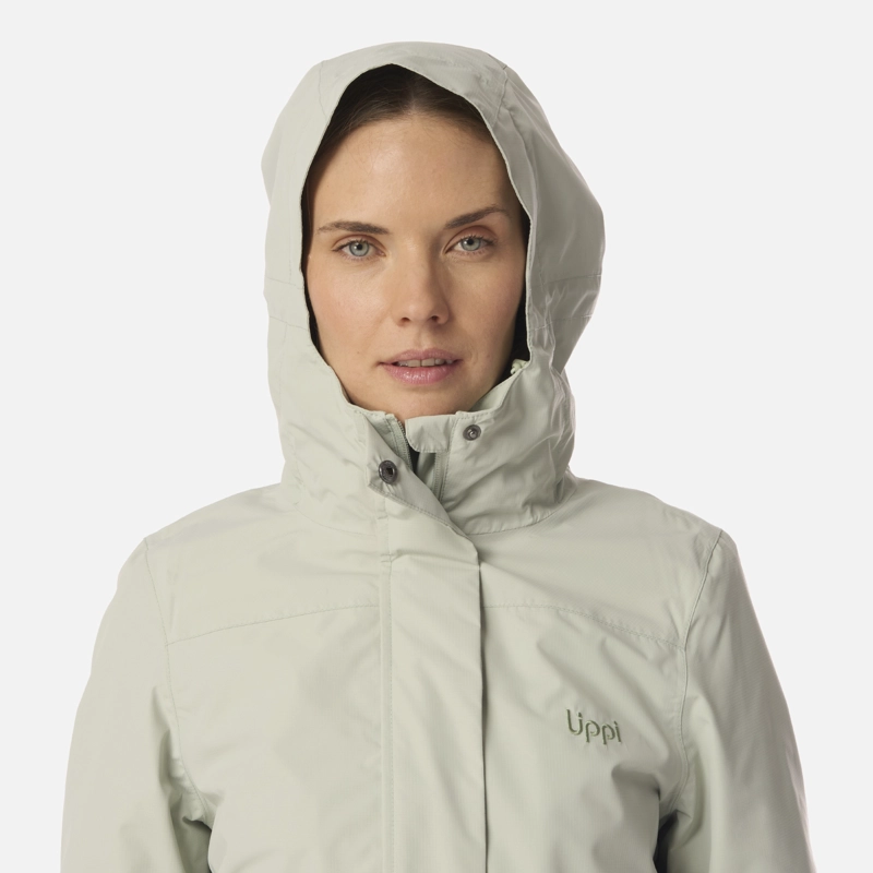 CHAQUETA MUJER LAKE FUSION 3 B-DRY JACKET VERDE AGUA LIPPI I26 - 4