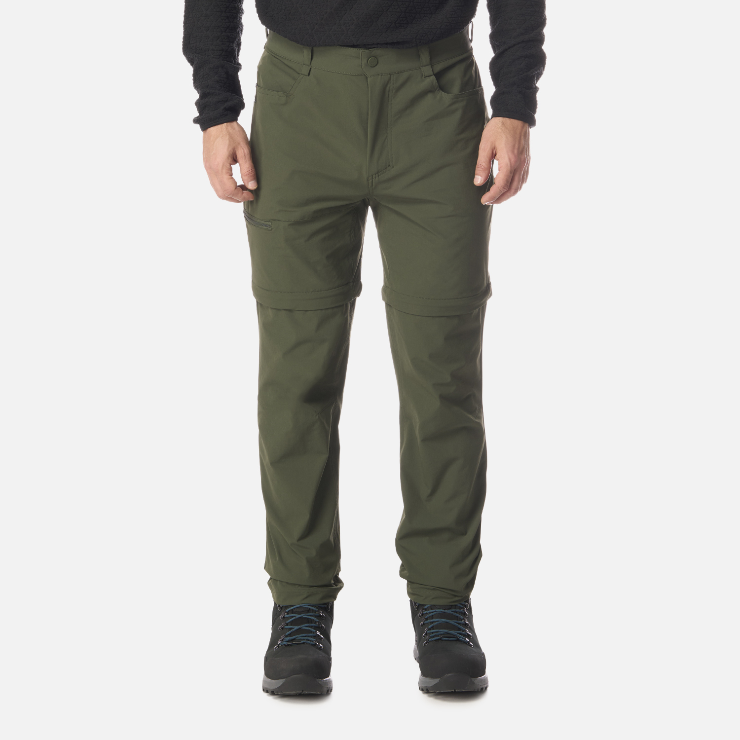PANTALON HOMBRE BLACKLASH Q-DRY MIX-2 PANTS VERDE MILITAR LIPPI I26 - 1