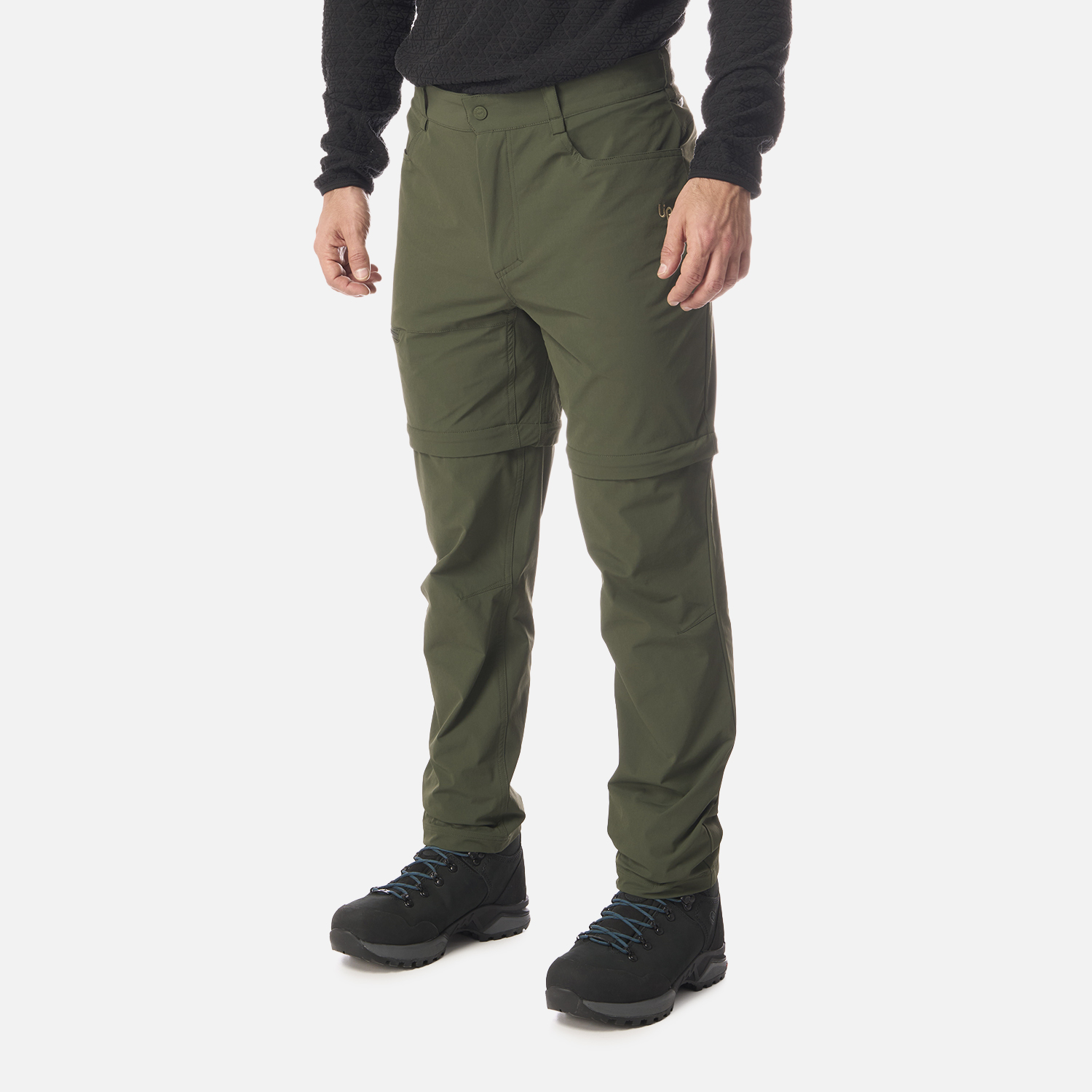 PANTALON HOMBRE BLACKLASH Q-DRY MIX-2 PANTS VERDE MILITAR LIPPI I26 - 2