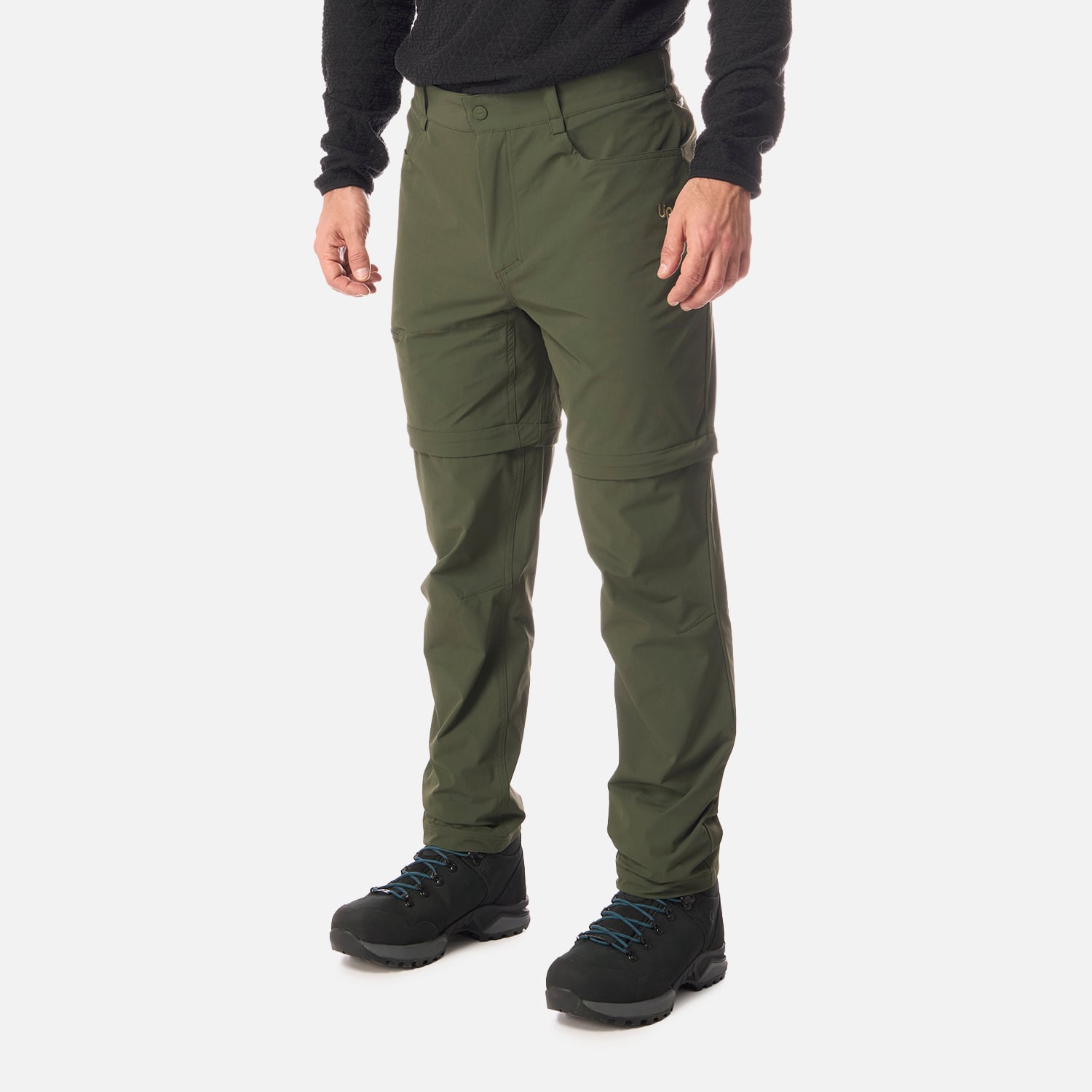 PANTALON HOMBRE BLACKLASH Q-DRY MIX-2 PANTS VERDE MILITAR LIPPI I26 - 2
