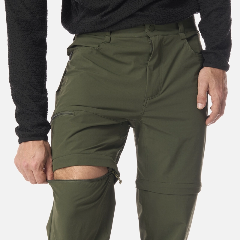 PANTALON HOMBRE BLACKLASH Q-DRY MIX-2 PANTS VERDE MILITAR LIPPI I26 - 6