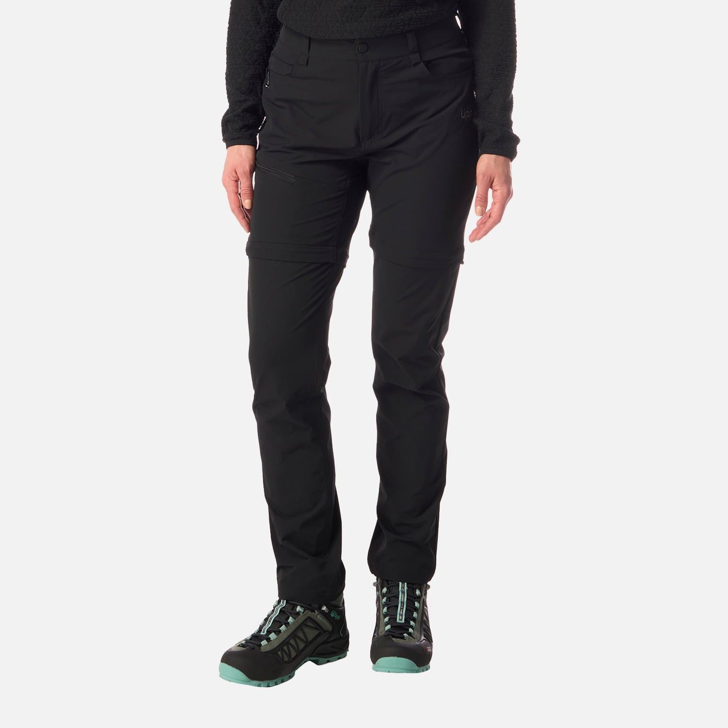 PANTALON MUJER BLACKLASH Q-DRY MIX-2 PANTS NEGRO LIPPI I26 - 1