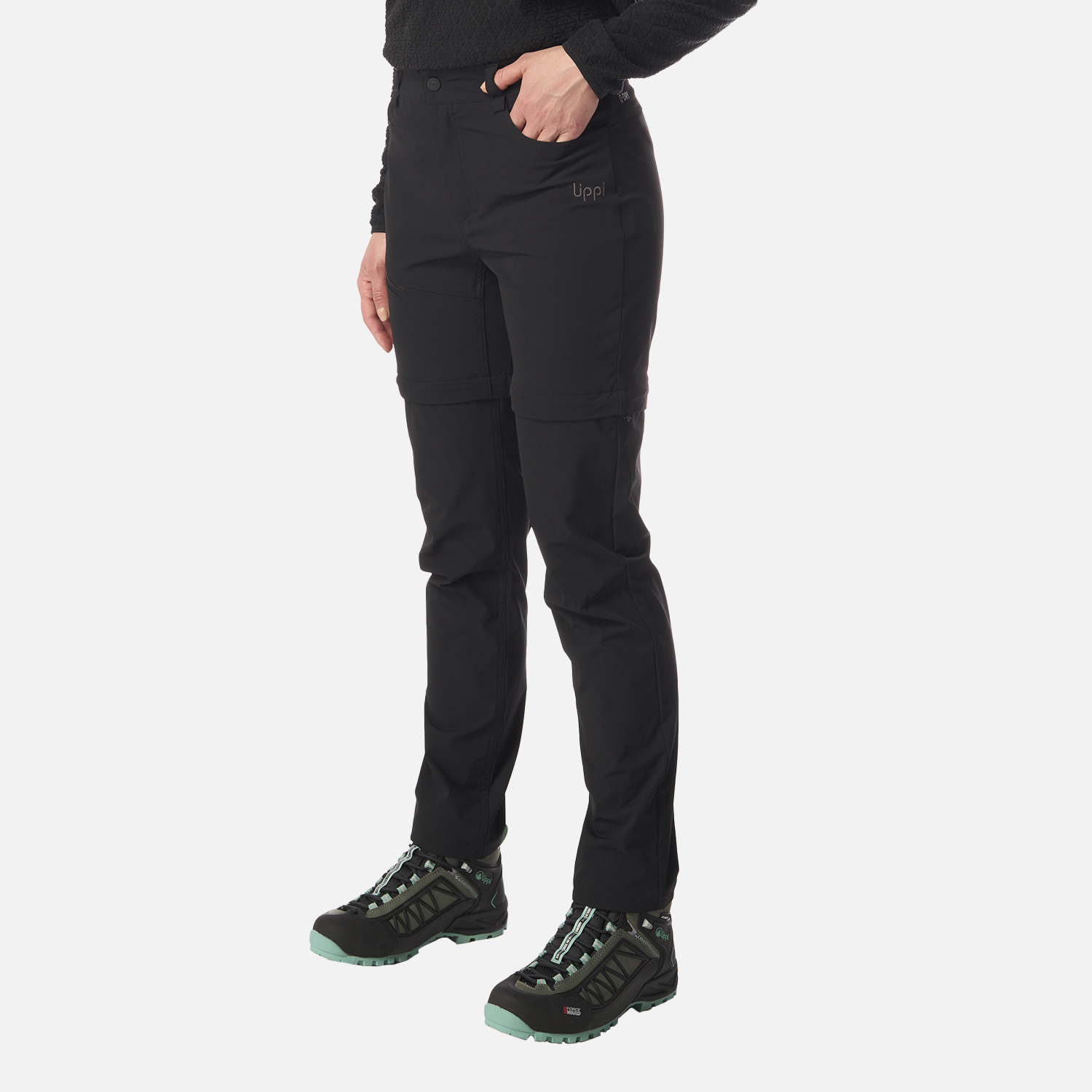 PANTALON MUJER BLACKLASH Q-DRY MIX-2 PANTS NEGRO LIPPI I26 - 2