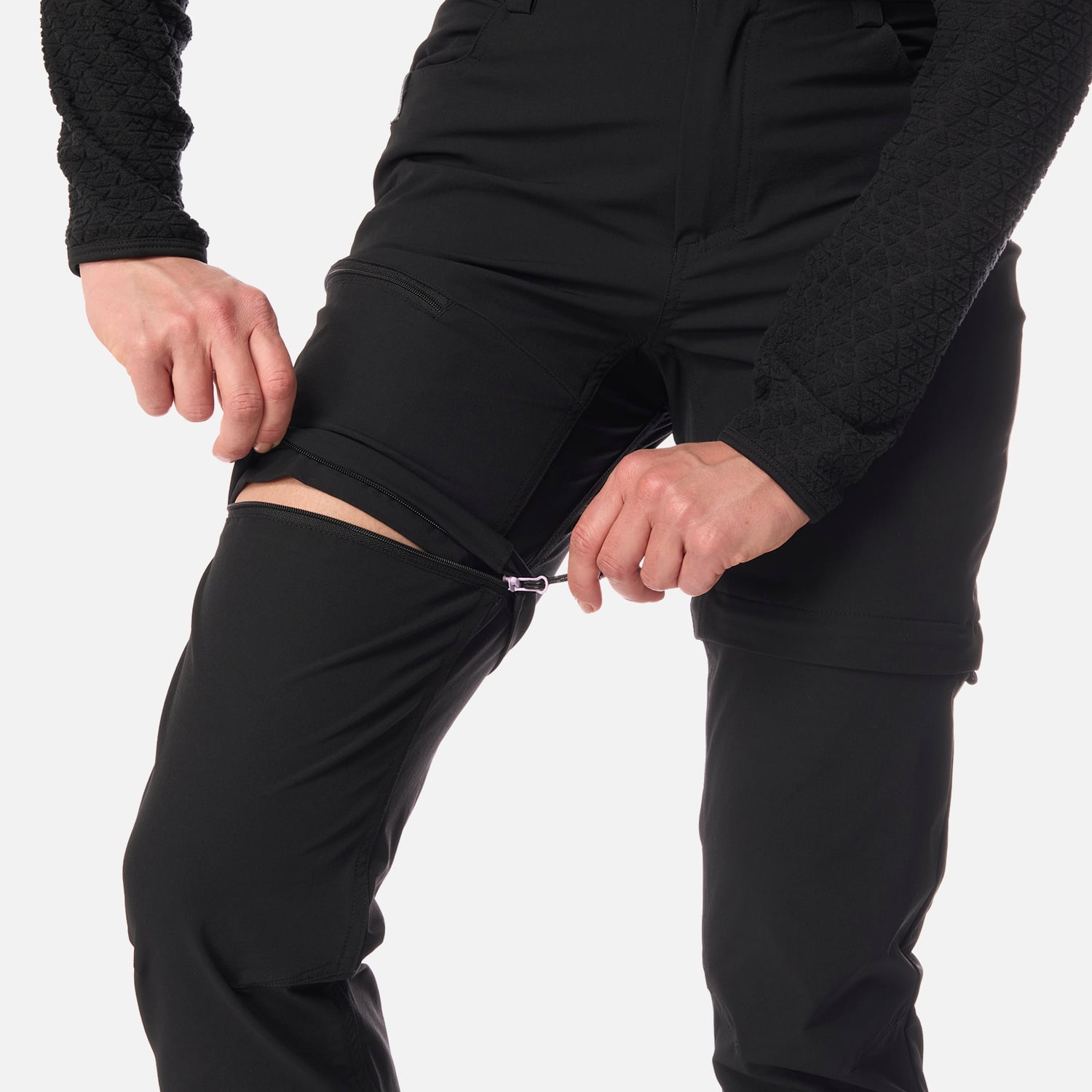 PANTALON MUJER BLACKLASH Q-DRY MIX-2 PANTS NEGRO LIPPI I26 - 6