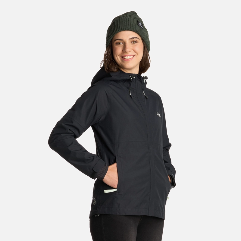 CHAQUETA MUJER VIENTO NORTE NEGRO HAKA HONU - 2