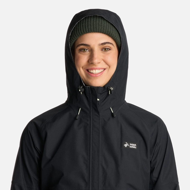 CHAQUETA MUJER VIENTO NORTE NEGRO HAKA HONU - 4