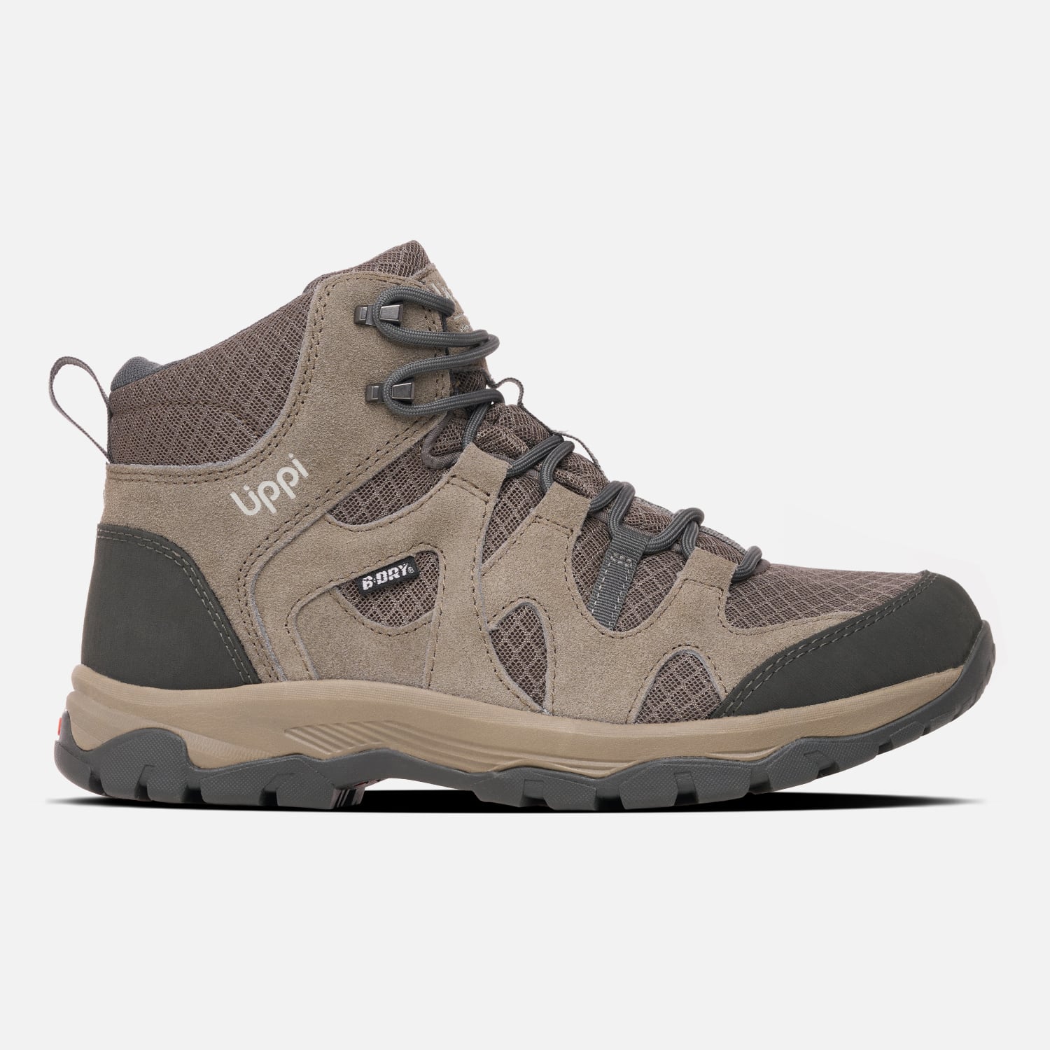 BOTIN HOMBRE TELLUS MID TAUPE OSCURO LIPPI I26 - 1