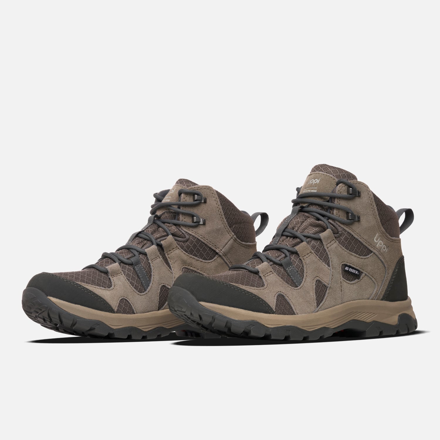 BOTIN HOMBRE TELLUS MID TAUPE OSCURO LIPPI I26 - 4