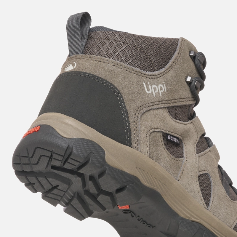BOTIN HOMBRE TELLUS MID TAUPE OSCURO LIPPI I26 - 8