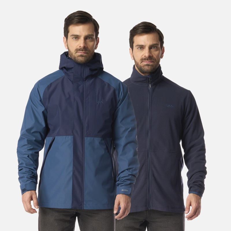 CHAQUETA HOMBRE LAKE FUSION 3 B-DRY JACKET AZUL OSCURO LIPPI - 1